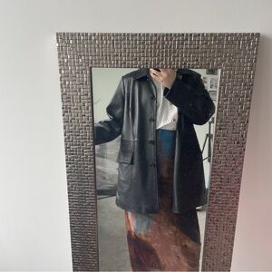 Black Leather Women's Jacket